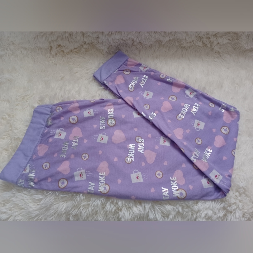 Women's Lilac Purple Buttery Soft  Lightweight Pajama Pants Size 1X